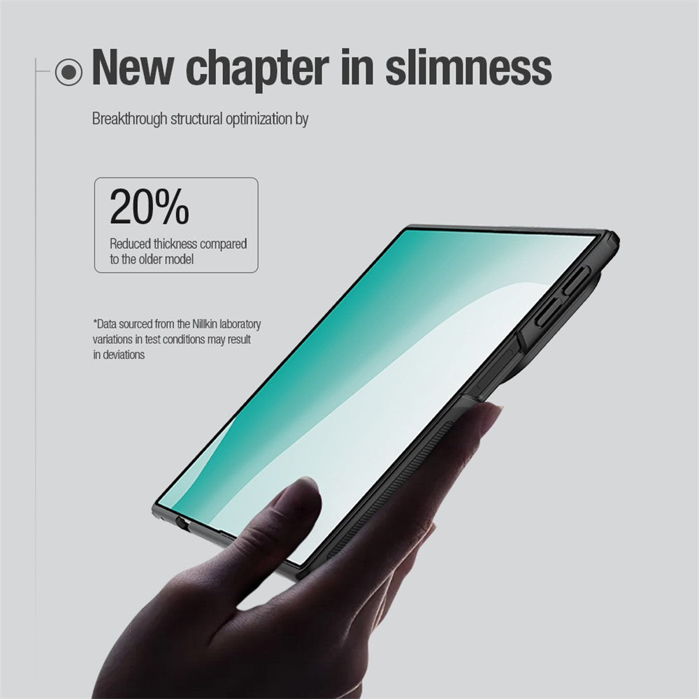 Nillkin Super Frosted Shield Fold MagSafe Case PC Matte Phone Cover - For Samsung Galaxy Z Fold8