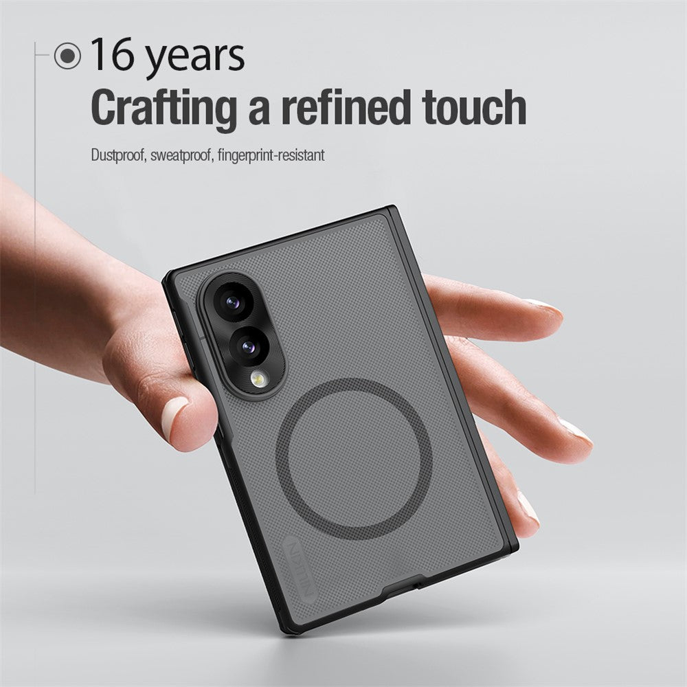 Nillkin Super Frosted Shield Fold MagSafe Case PC Matte Phone Cover - For Samsung Galaxy Z Fold8