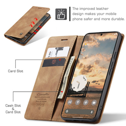 CaseMe 013 Series PU Leather Wallet Case - For Google Pixel 11 Pro / Pixel 11