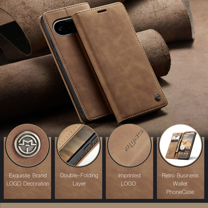 CaseMe 013 Series PU Leather Wallet Case - For Google Pixel 11 Pro / Pixel 11