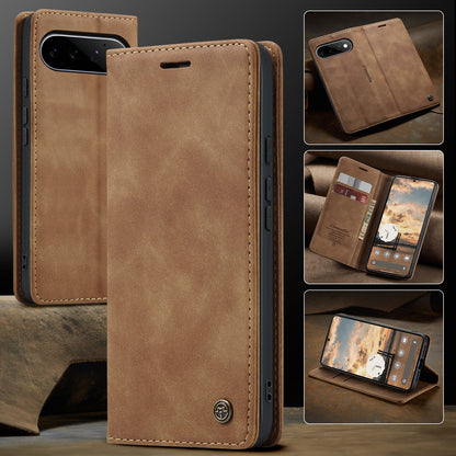CaseMe 013 Series PU Leather Wallet Case - For Google Pixel 11 Pro / Pixel 11