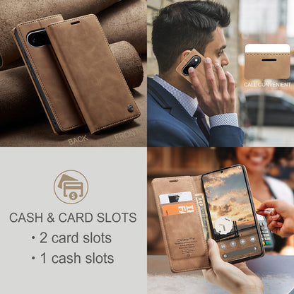 CaseMe 013 Series PU Leather Wallet Case - For Google Pixel 11 Pro / Pixel 11