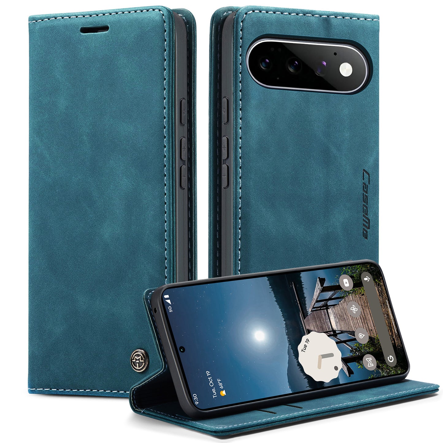 CaseMe 013 Series PU Leather Wallet Case - For Google Pixel 11 Pro / Pixel 11