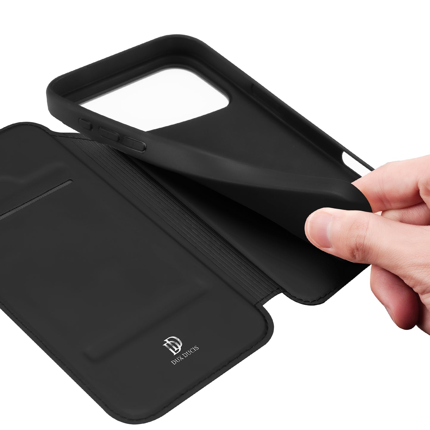 Dux Ducis Skin Pro Series PU Leather Wallet Case - For iPhone 18 Pro / 17 Pro
