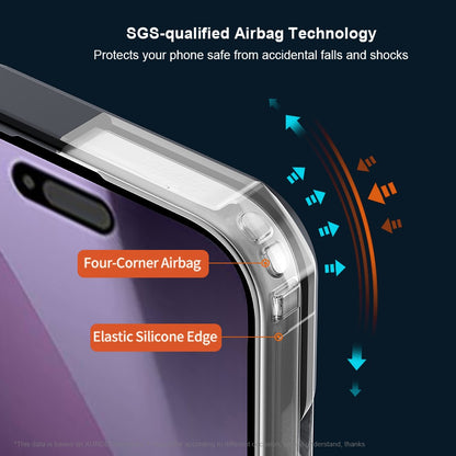 XUNDD TPU + Acrylic Clear Back Phone Case Cover - For iPhone 18 Pro / 17 Pro