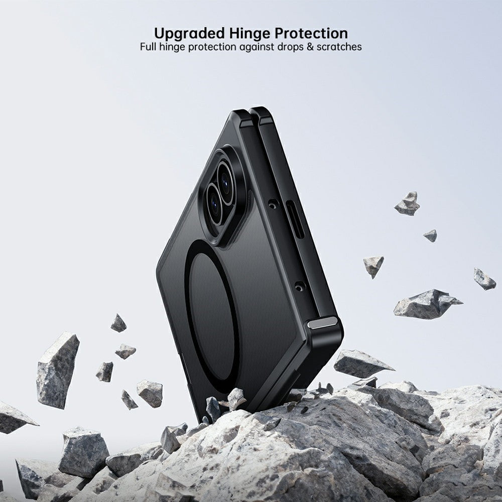 XUNDD MagSafe TPU + PC Folding Hinge Case - For Samsung Galaxy Z Fold8
