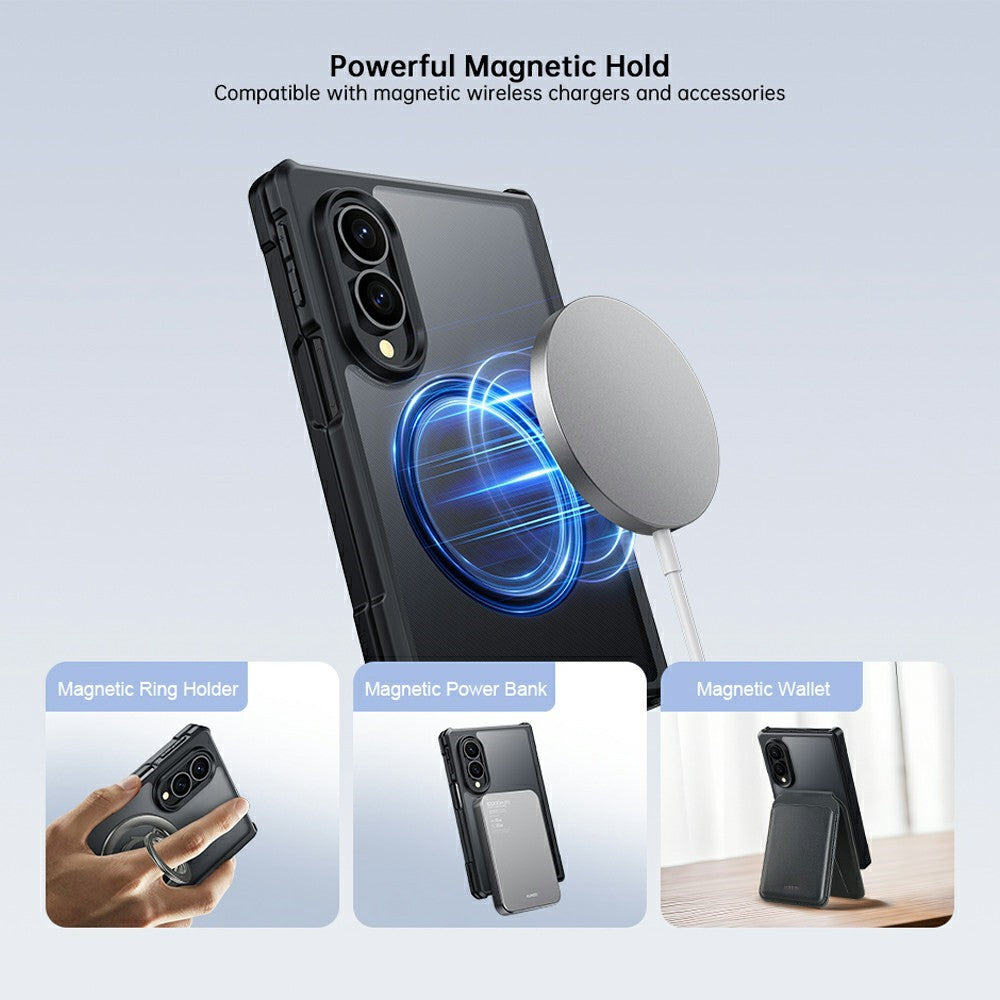 XUNDD MagSafe TPU + PC Folding Hinge Case - For Samsung Galaxy Z Fold8