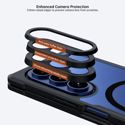 XUNDD MagSafe TPU + PC Folding Hinge Case - For Samsung Galaxy Z Fold8 Ultra