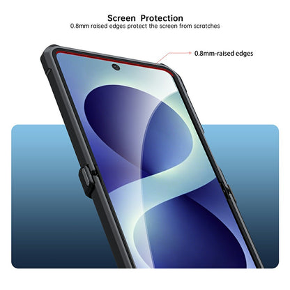 XUNDD MagSafe TPU + PC Folding Hinge Case - For Samsung Galaxy Z Flip8