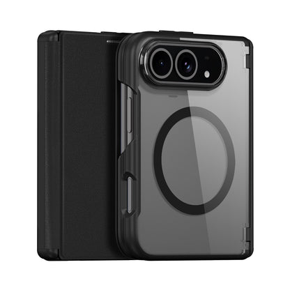 Dux Ducis Skin X Pro MagSafe Flip PU Leather Case - For iPhone Duo