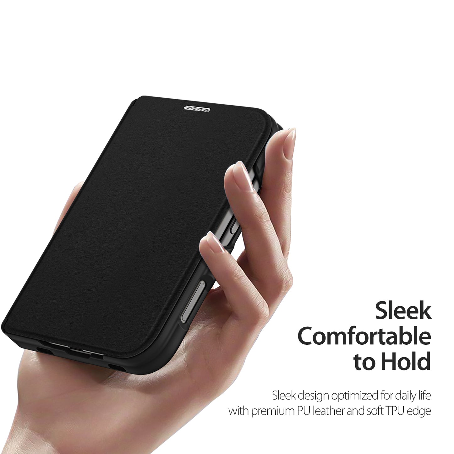 Dux Ducis Skin X Pro MagSafe Flip PU Leather Case - For iPhone Duo