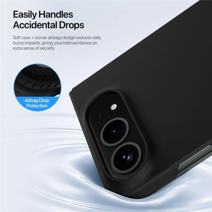 Dux Ducis Piel Series Liquid Silicone MagSafe Case Hinge Protection - For iPhone Duo