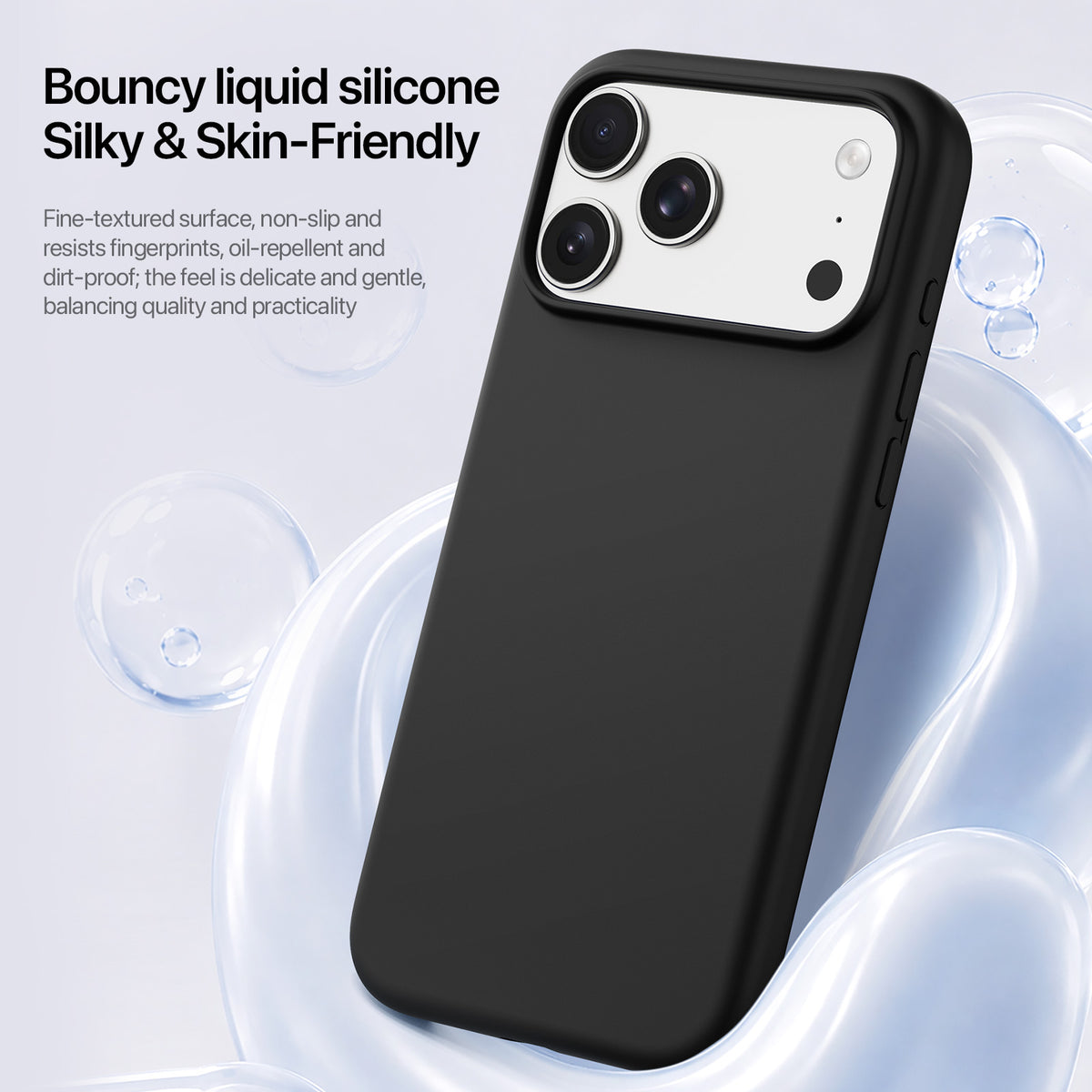 Dux Ducis Piel Series Liquid Silicone MagSafe Case - For iPhone 17 Pro / 18 Pro