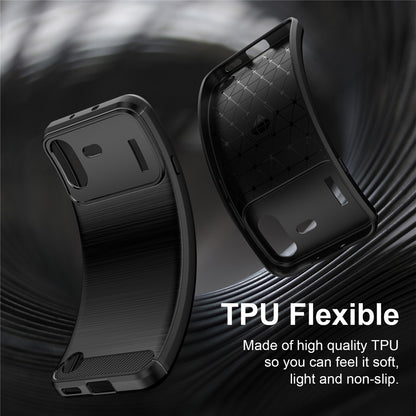 Carbon Fiber Texture Brushed TPU Case - For Nothing Phone (4b)
