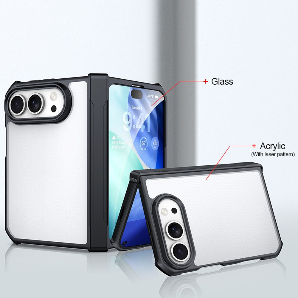 XUNDD TPU + Acrylic Clear Back Case - For iPhone Duo