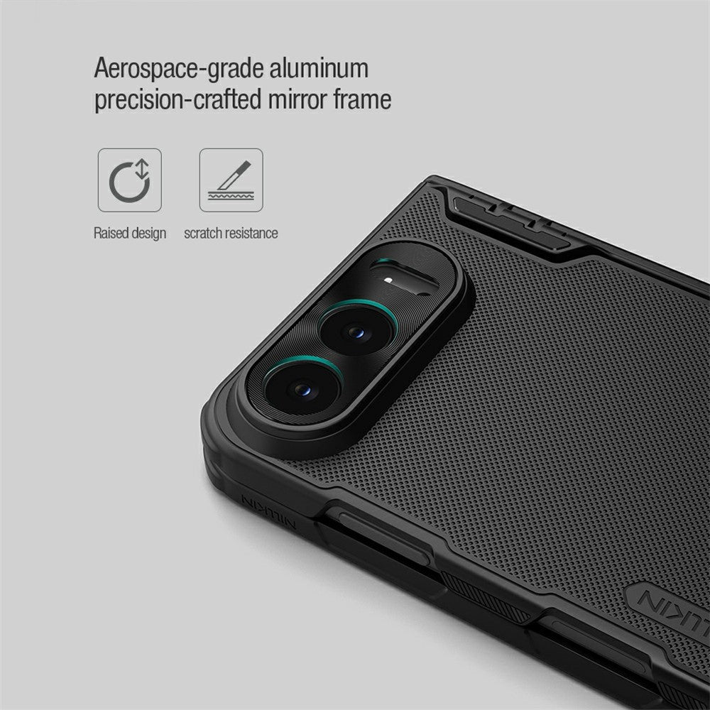 Nillkin Super Frosted Shield Fold MagSafe PC Matte Case - For iPhone Duo