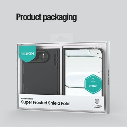 Nillkin Super Frosted Shield Fold MagSafe PC Matte Case - For iPhone Duo