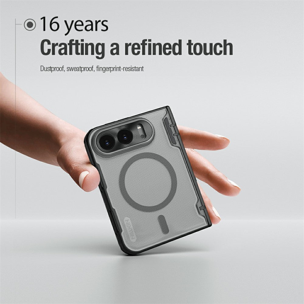 Nillkin Super Frosted Shield Fold MagSafe PC Matte Case - For iPhone Duo