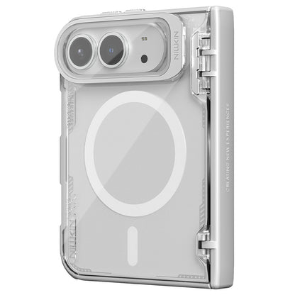 Nillkin Iceblade CamProp MagSafe Case Clear Lens Lid PC TPU Case - For iPhone Duo