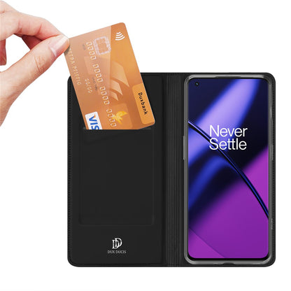 Dux Ducis Skin Pro Series PU Leather Wallet Case - For OnePlus 11