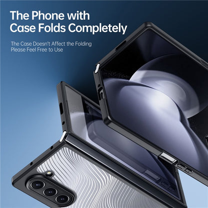 Dux Ducis Aimo Series Matte Case Protective Black Phone Cover (REACH Certification) - For Samsung Galaxy Z Fold6