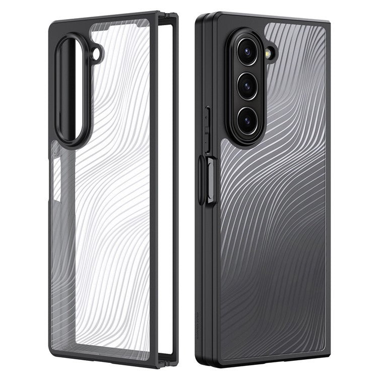 Dux Ducis Aimo Series Matte Case Protective Black Phone Cover (REACH Certification) - For Samsung Galaxy Z Fold6
