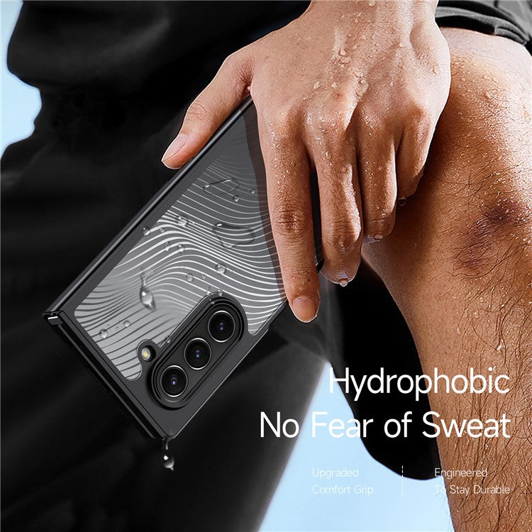 Dux Ducis Aimo Series Matte Case Protective Black Phone Cover (REACH Certification) - For Samsung Galaxy Z Fold6