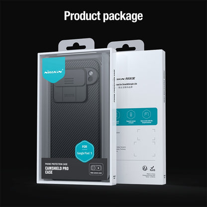 Nillkin CamShield Pro PC+TPU Black Case - For Google Pixel 9 Pro
