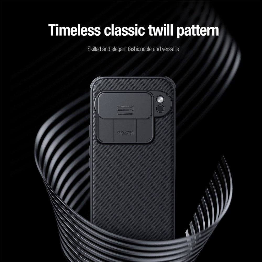 Nillkin CamShield Pro PC+TPU Black Case - For Google Pixel 9 Pro