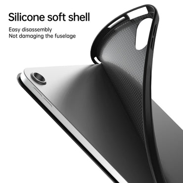 Tri-Fold Stand Tablet Case PU Leather + TPU Cover - For iPad (2025) / 10.9 (2022)