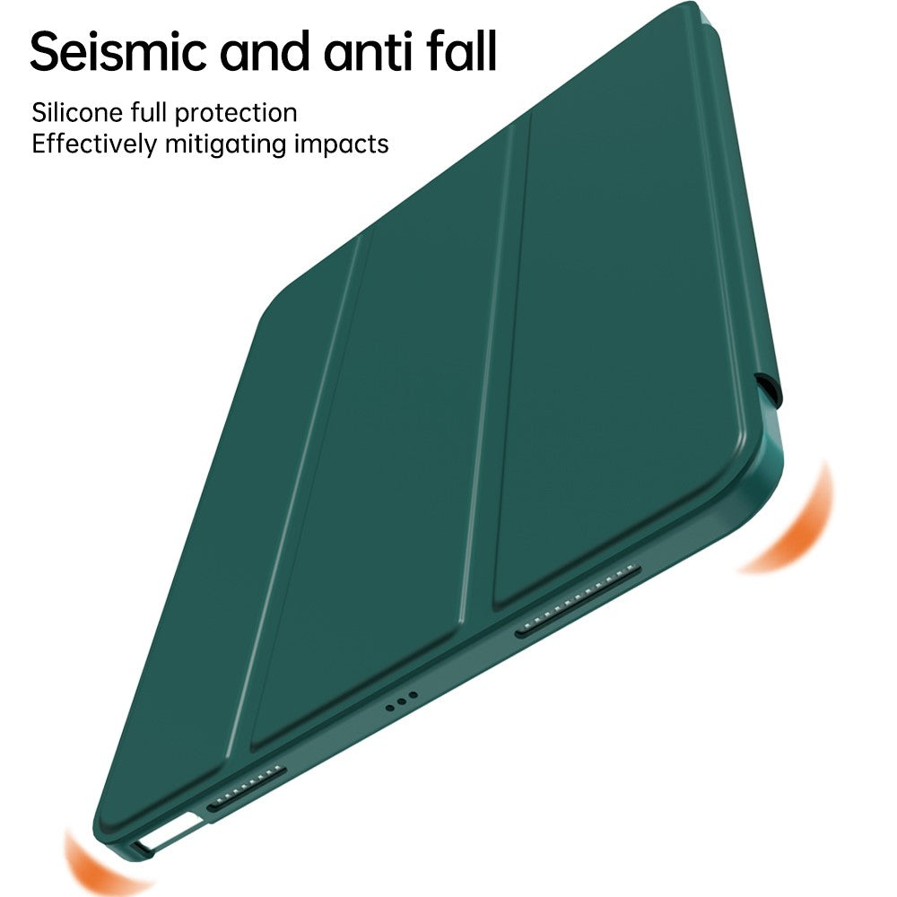 Tri-Fold Stand Tablet Case PU Leather + TPU Cover - For iPad (2025) / 10.9 (2022)