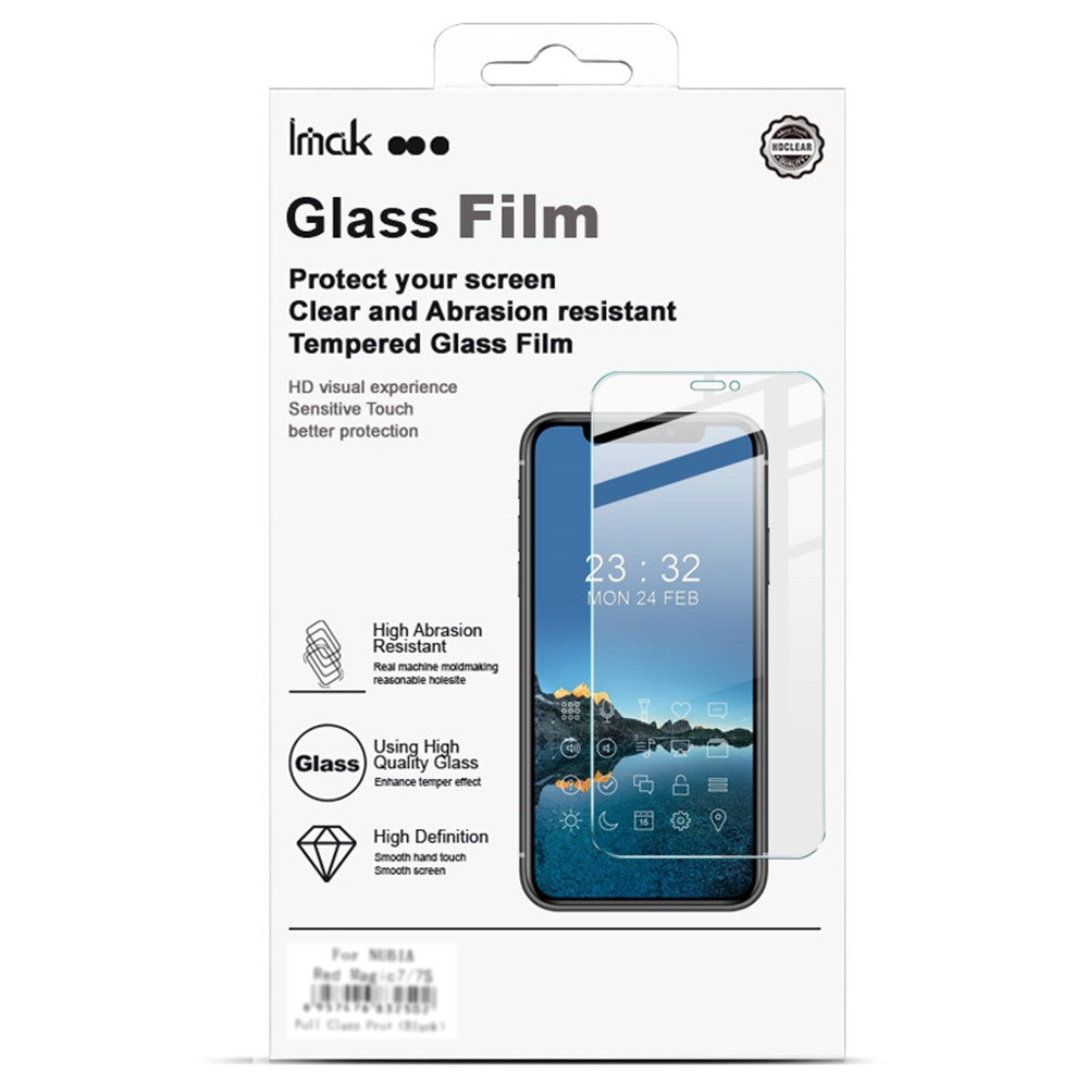 Imak H Series Clear Tempered Glass Screen Protector - For iPhone 16 Plus