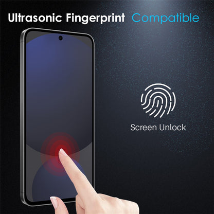 NORTHJO A++ Tempered Glass Screen Protector 0.15mm 2.5D Film (Support Fingerprint Unlock) - For Samsung Galaxy S25+ (Plus)