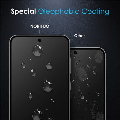 NORTHJO A++ Tempered Glass Screen Protector 0.15mm 2.5D Film (Support Fingerprint Unlock) - For Samsung Galaxy S25+ (Plus)