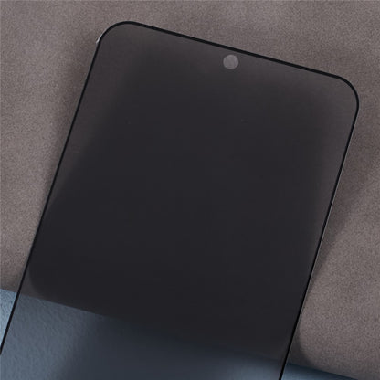 180 Degree Anti-Spy Film Black Edge Tempered Glass Screen Protector - For Samsung Galaxy S25