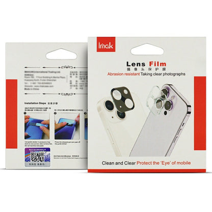 Imak Camera Lens Protector Tempered Glass + Acrylic Lens Cap - For Samsung Galaxy S25