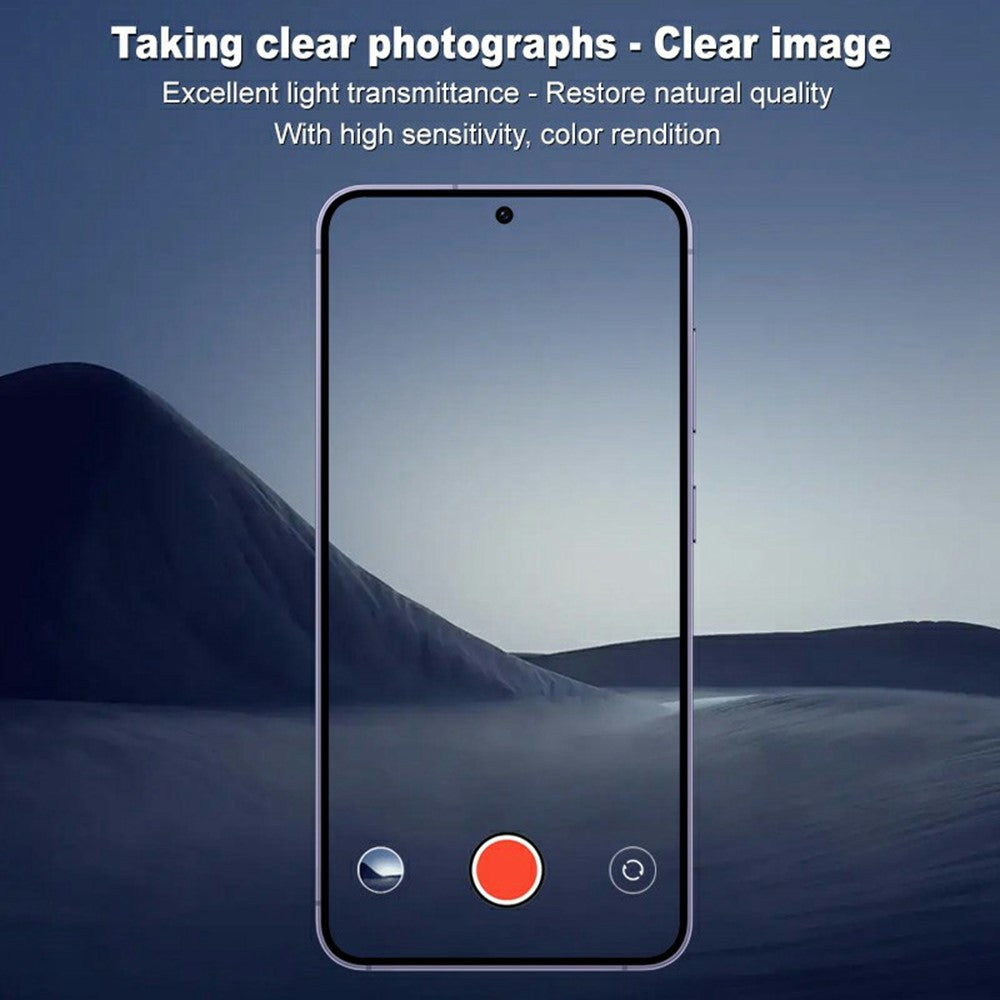Imak Camera Lens Protector Tempered Glass + Acrylic Lens Cap - For Samsung Galaxy S25+