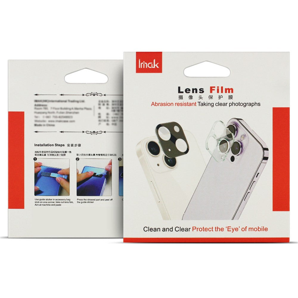 Imak Camera Lens Protector Tempered Glass + Acrylic Lens Cap - For Samsung Galaxy Z Fold Special