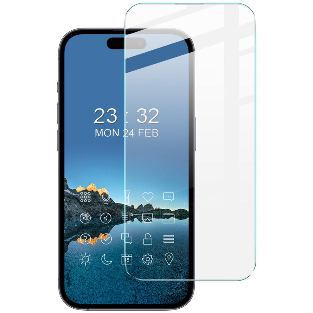 Imak H Series Clear Tempered Glass Screen Protector - For iPhone 14 Pro