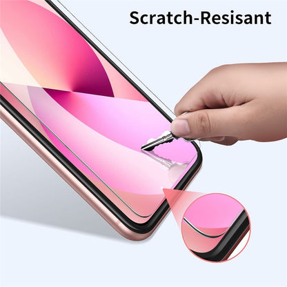 2Pcs HD Clear Screen Protector 2.5D Arc Edge Tempered Glass - For iPhone 17e / 16e