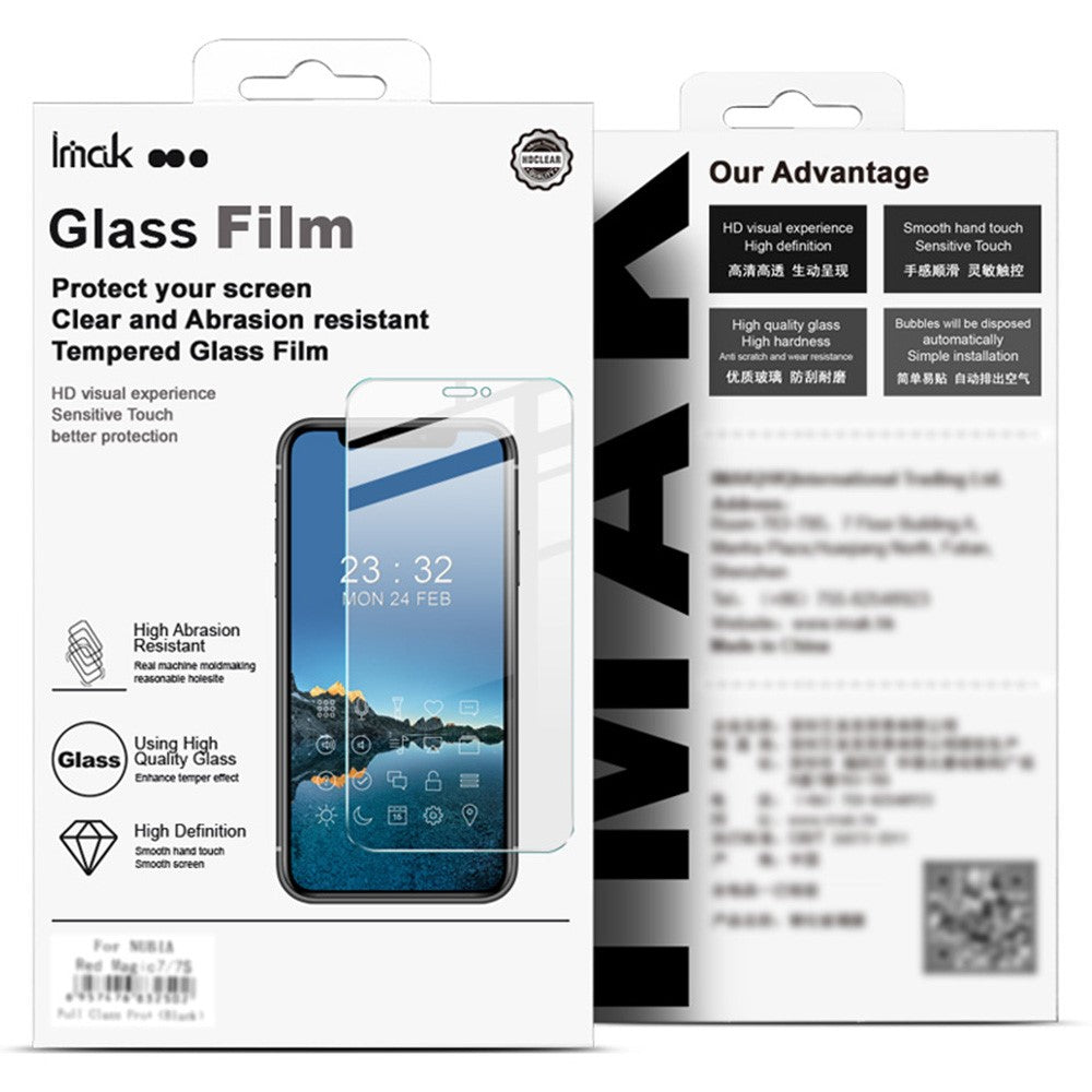 IMAK H Series Clear Tempered Glass Screen Protector - For iPhone 17e / 16e