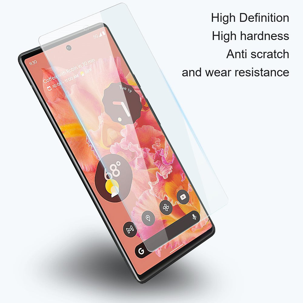 Amorus 2.5D Arc Edge 9H Clear Tempered Glass Screen Protector - For Google Pixel 10 Pro / 10 / 9 Pro / 9