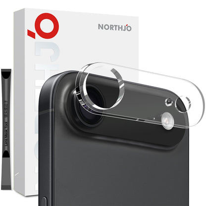 NORTHJO Camera Lens Protector Tempered Glass HD Clear 3D Full Coverage - For iPhone Air
