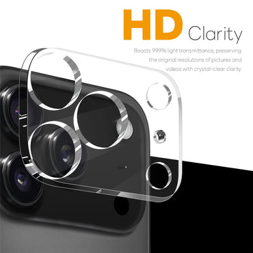 NORTHJO Camera Lens Protector Tempered Glass HD Clear 3D Full Coverage - For iPhone 17 Pro