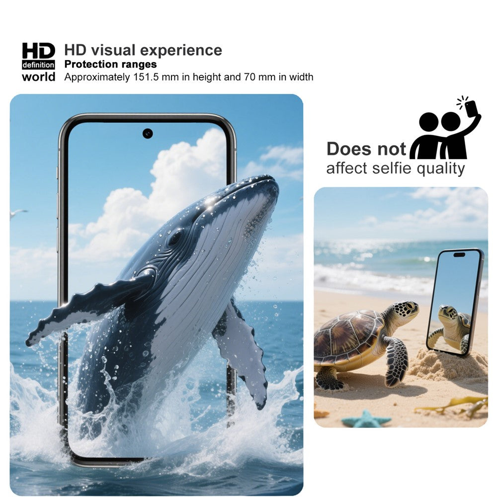 Imak H Series Clear Tempered Glass Screen Protector - For iPhone Air
