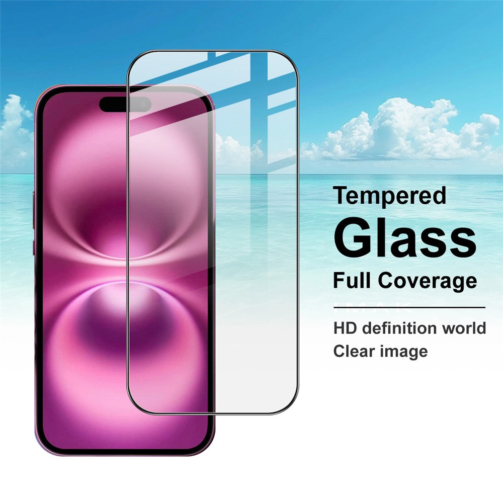 Imak Pro+ Series Tempered Glass Full Screen Protector - For iPhone 18 / 18 Pro / 17 / 17 Pro