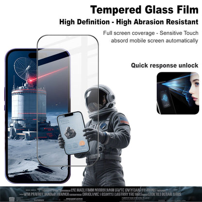 Imak Pro+ Series Tempered Glass Full Screen Protector - For iPhone 18 Pro Max / 17 Pro Max