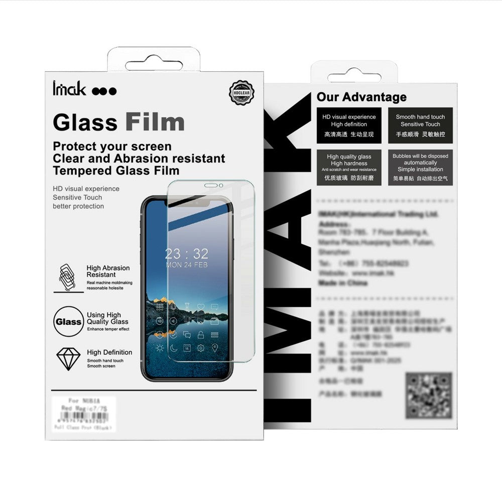 Imak H Series Tempered Glass Screen Protector with Easy Installation Tool - For Samsung Galaxy S25