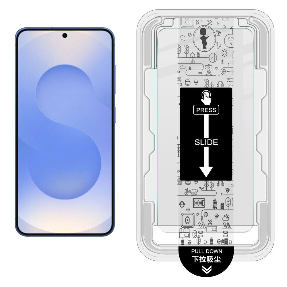 Imak H Series Tempered Glass Screen Protector with Easy Installation Tool - For Samsung Galaxy S25