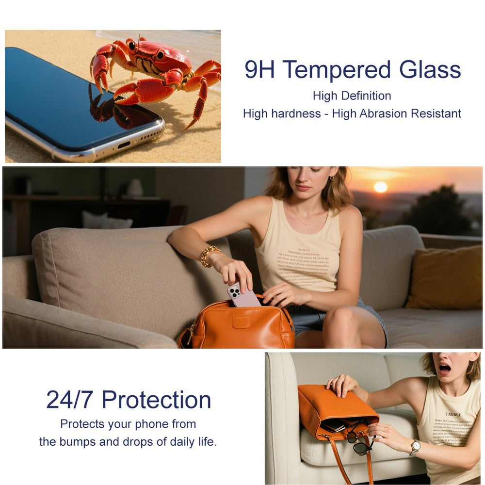 Imak H Series Tempered Glass Screen Protector with Easy Installation Tool - For Samsung Galaxy S25 Ultra